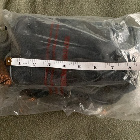 NWT Road Pro black leather Personal Travel Kit. Bottom approximately 8” x 5”. - Picture 5 of 6